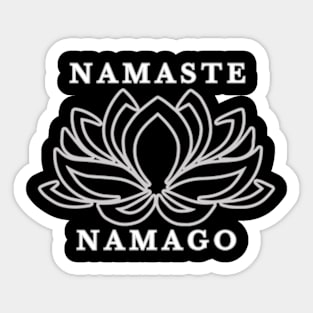 Funny Namaste Sticker